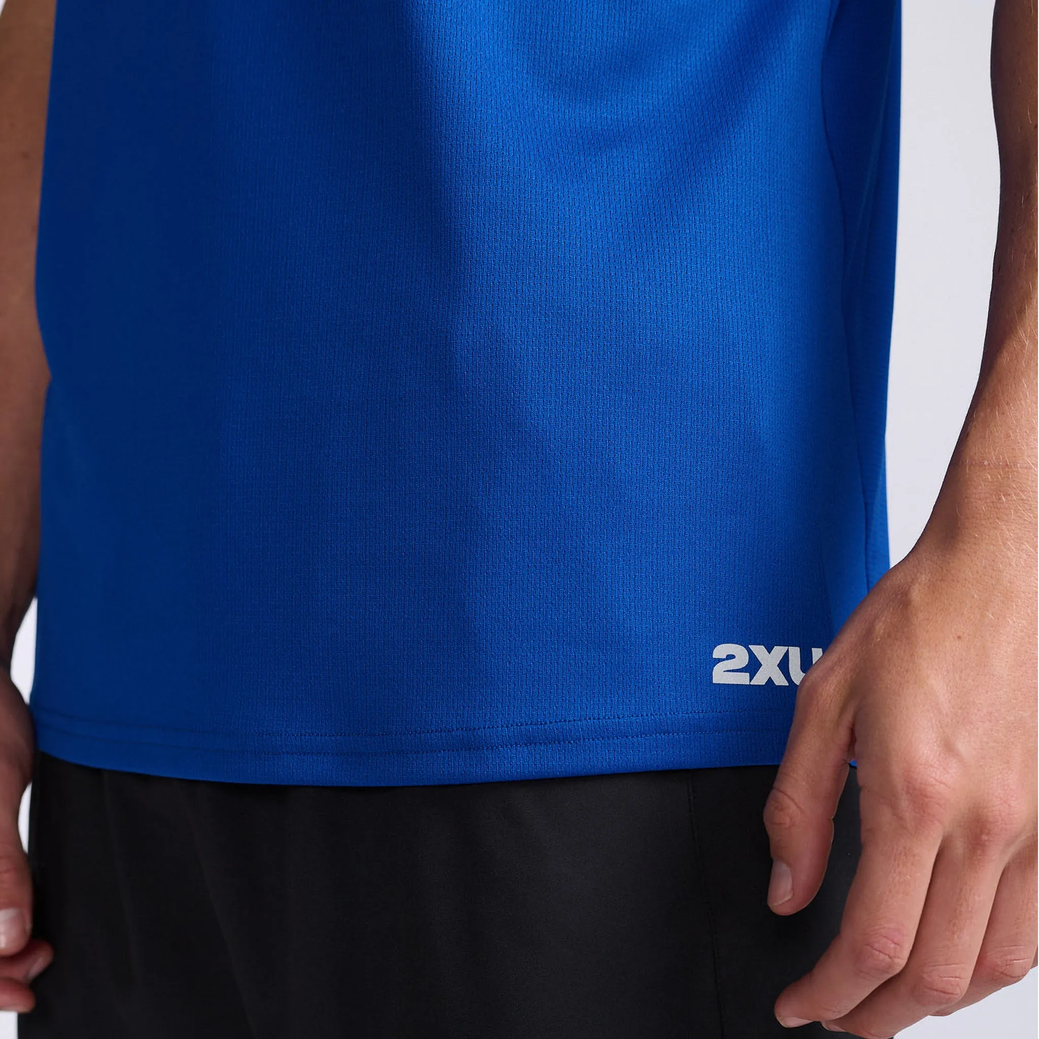 2XU Aero Tank Men's Surf Silver Reflective