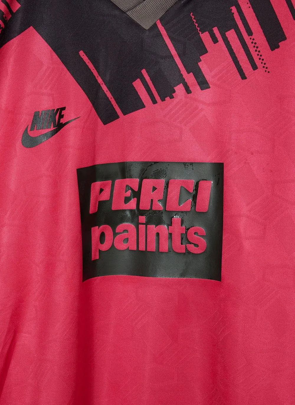 90s Vintage Shirt #55 | Percival x Classic Football Shirts | Red