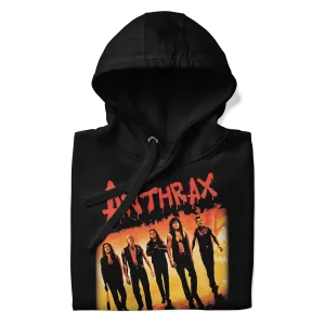 Anthrax - Slanted Band Hoodie