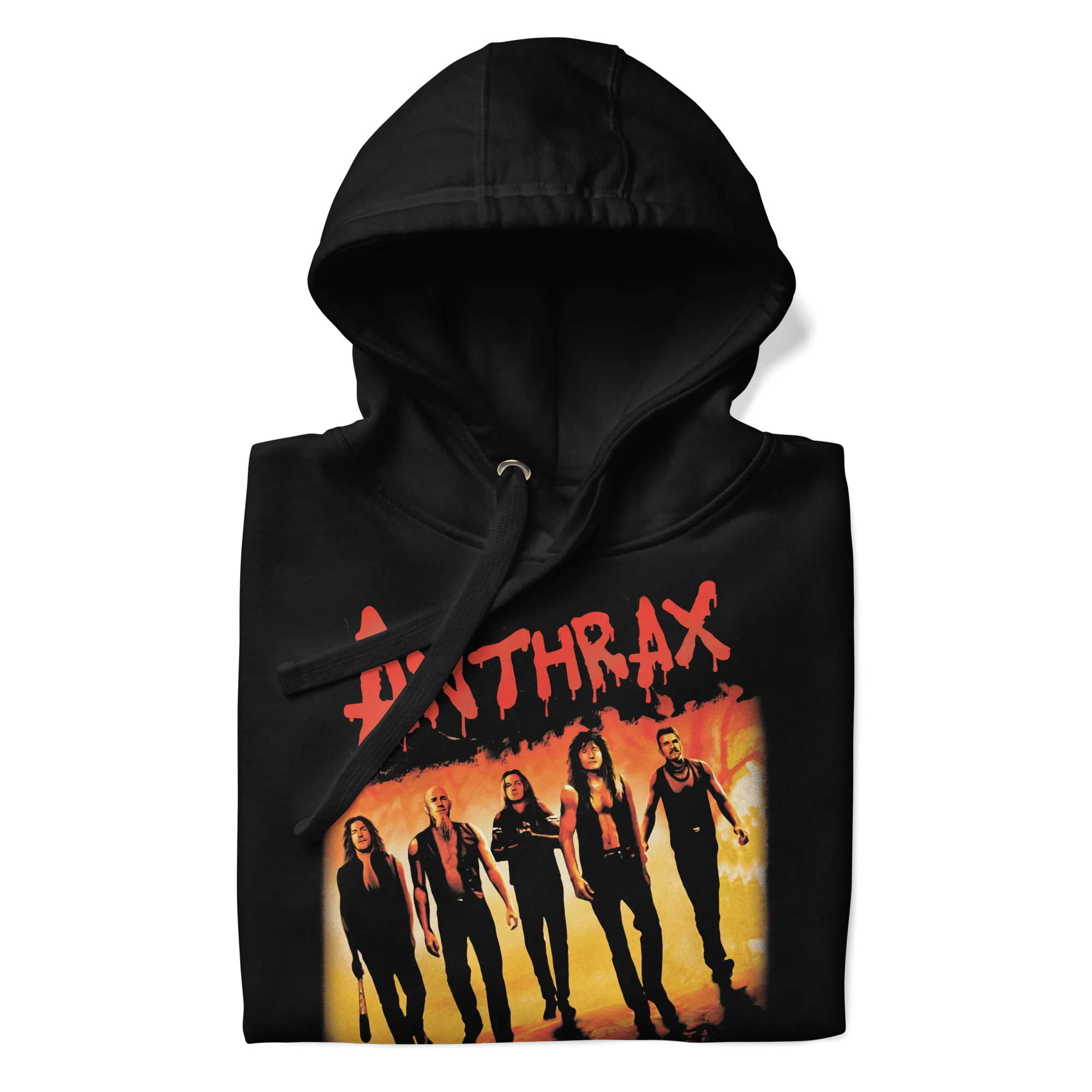 Anthrax - Slanted Band Hoodie