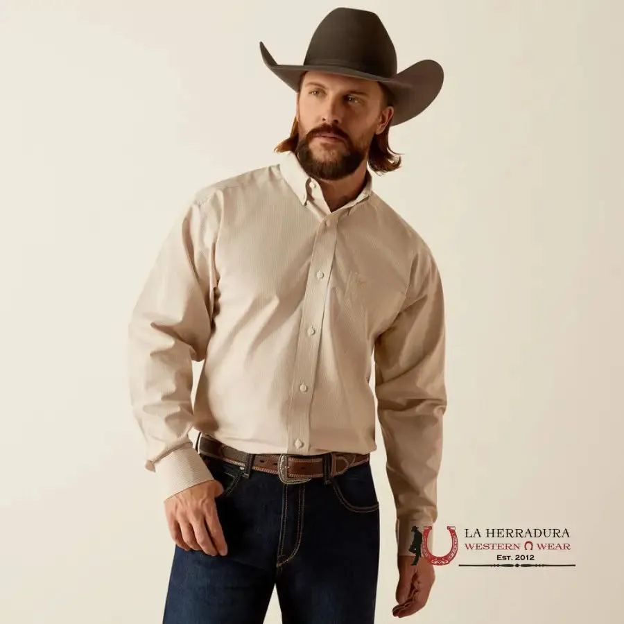 ARIAT CLASSIC WF GRAYSEN GOLD LONG SLEEVE SHIRT - 2377