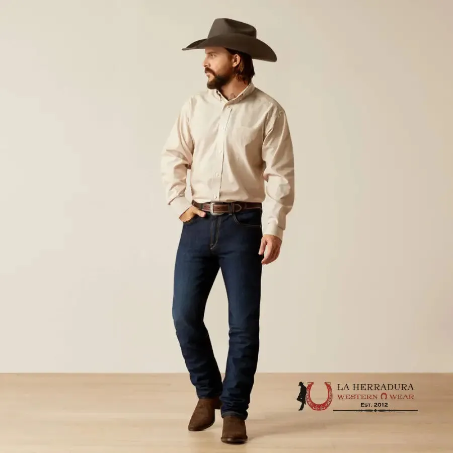 ARIAT CLASSIC WF GRAYSEN GOLD LONG SLEEVE SHIRT - 2377