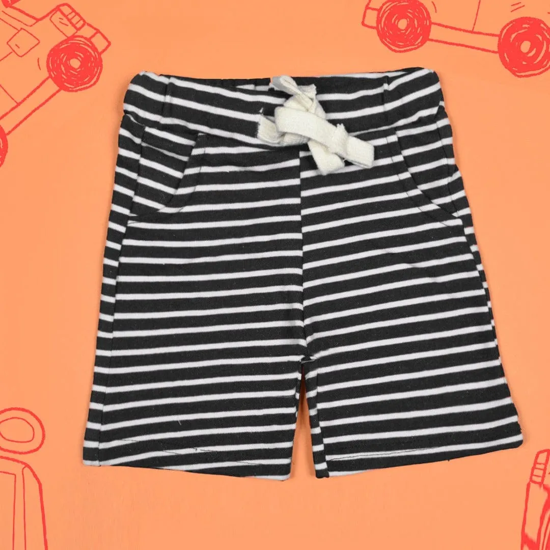 Baby Candy Stripes Comfy Shorts