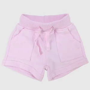 Baby Girls' Pink Comfy Shorts