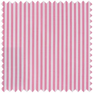 Bengal Stripe Superpoplin in Pink