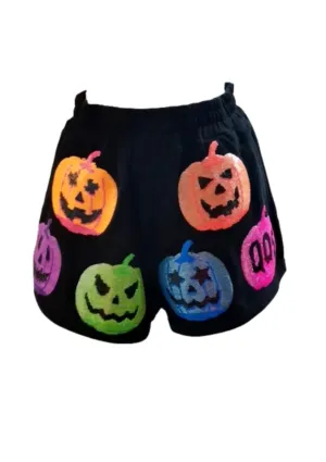 Black O'Lantern Shorts