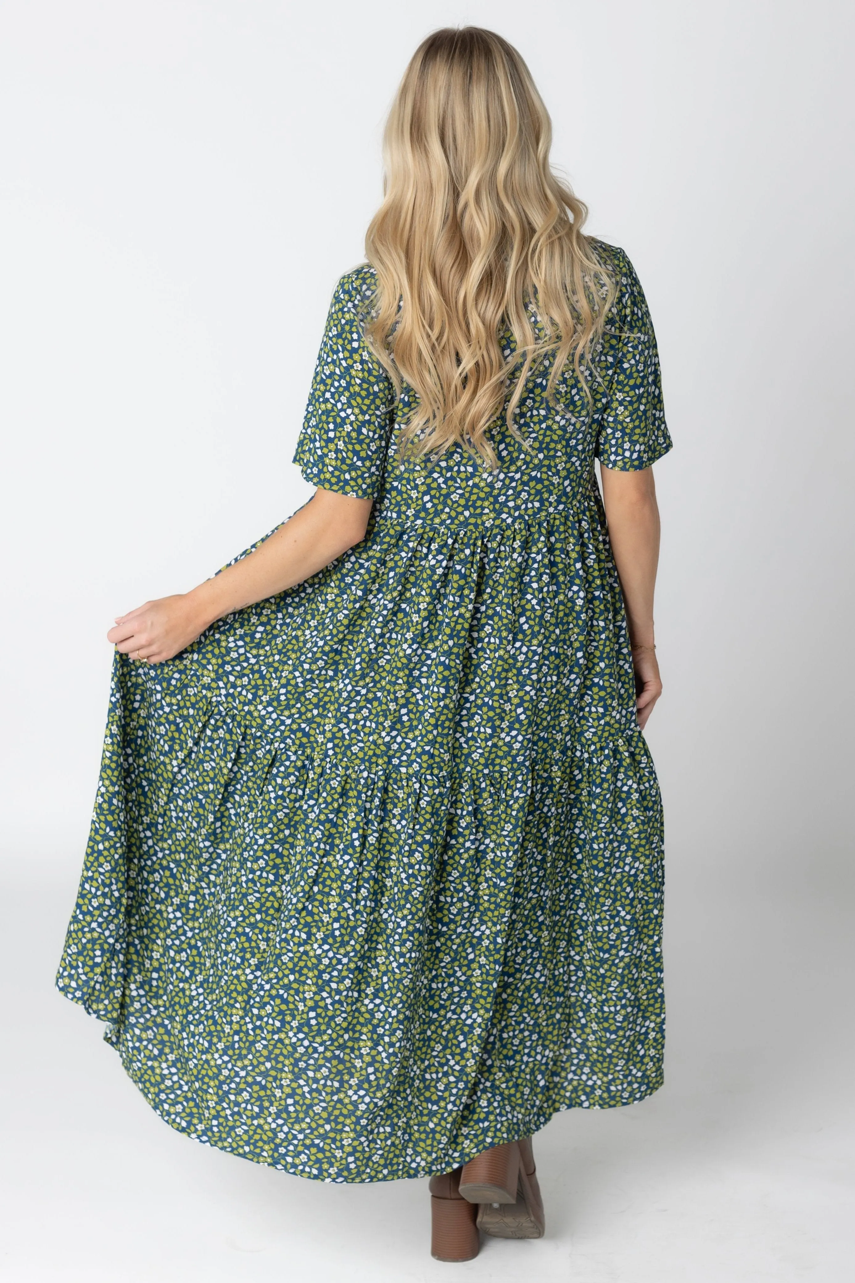 Brass & Roe Pondering Print Dress