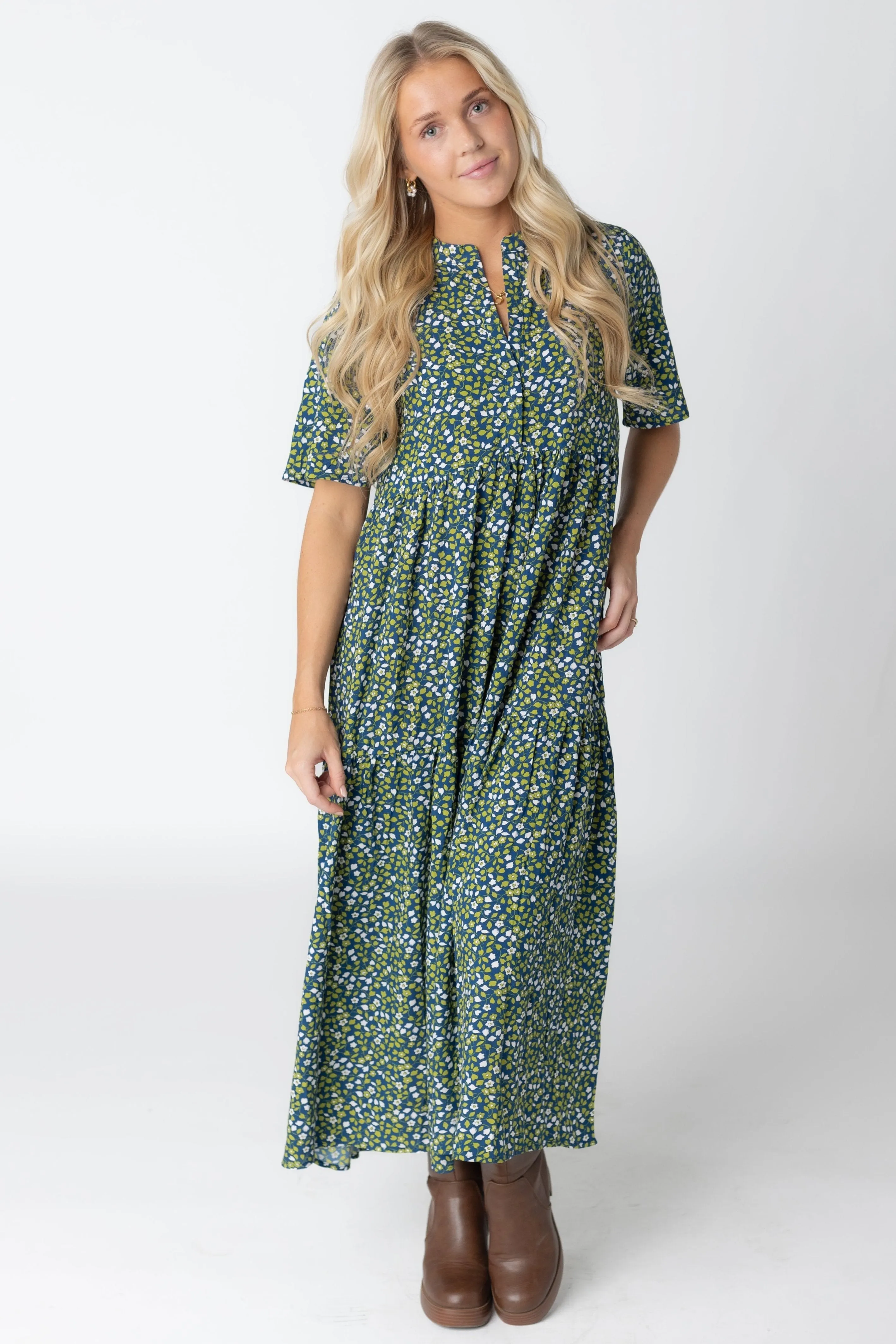 Brass & Roe Pondering Print Dress