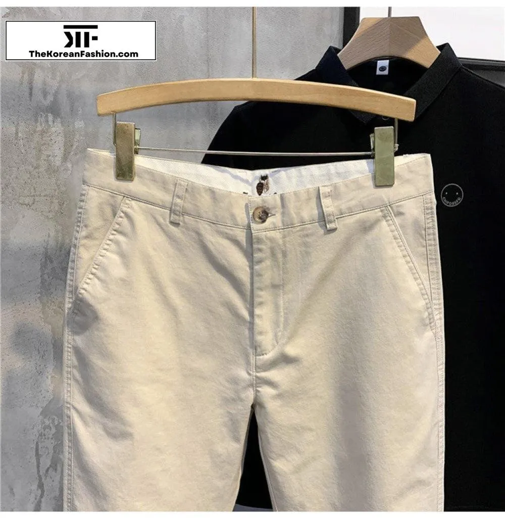 Breathable Cotton Retro Casual Pants