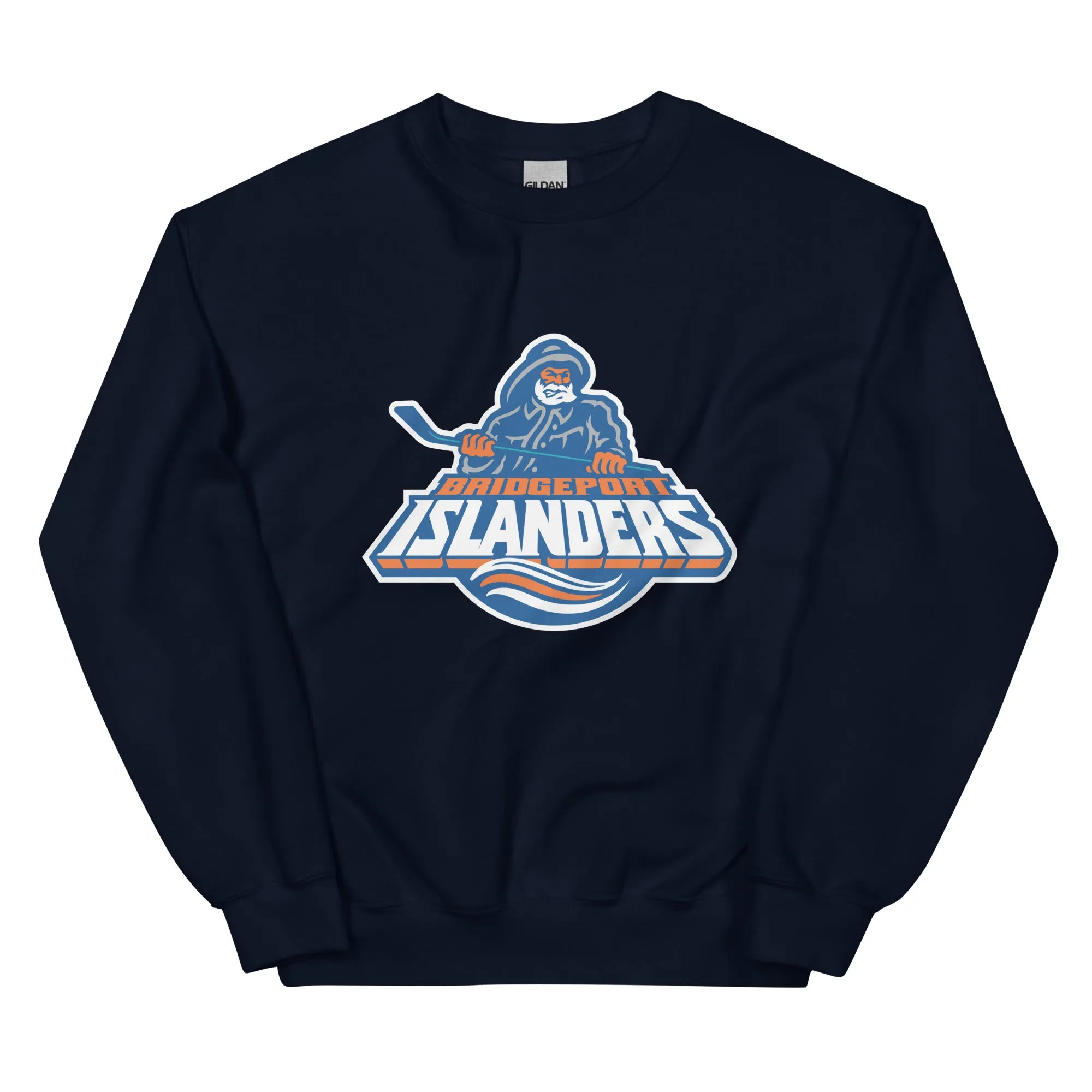 Bridgeport Islanders Adult Primary Logo Crewneck Sweatshirt