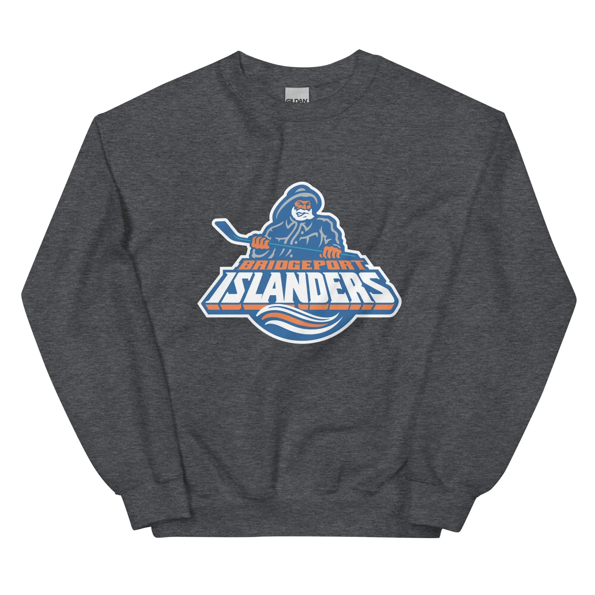 Bridgeport Islanders Adult Primary Logo Crewneck Sweatshirt