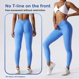 Brushed Fitness Breathable Quick-drying Peach Hip Lifting Sports Pants