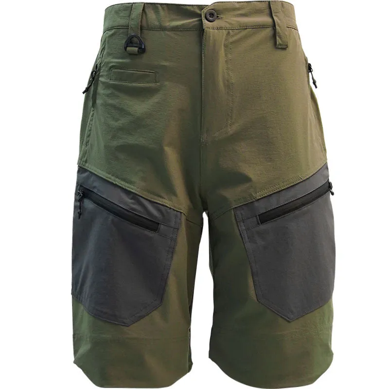 CASUAL WEAR-RESISTANT MULTI POCKET BREATHABLE AND QUICK DRYING CARGO SHORTS