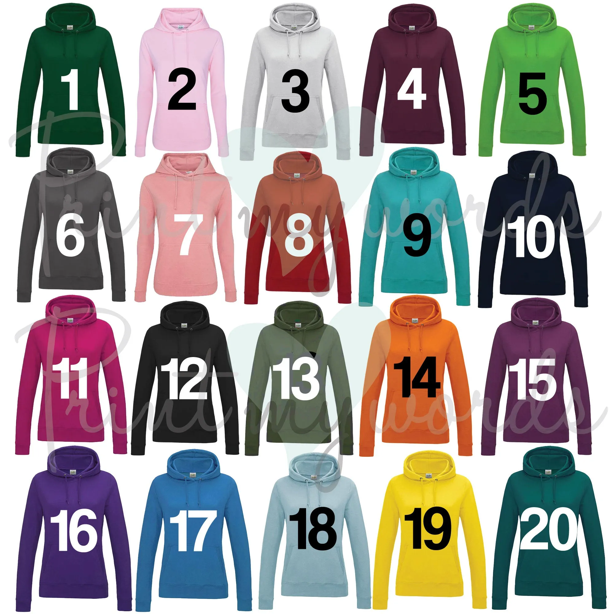 Children's Personalised Custom Hoodie - Fashion Design