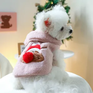 Christmas Elk Sleeveless Pet Coat