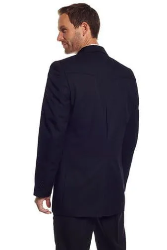 Circle S Mens Black Poly/Rayon Blend Abilene Sportcoat Western Jacket Blazer 38 R