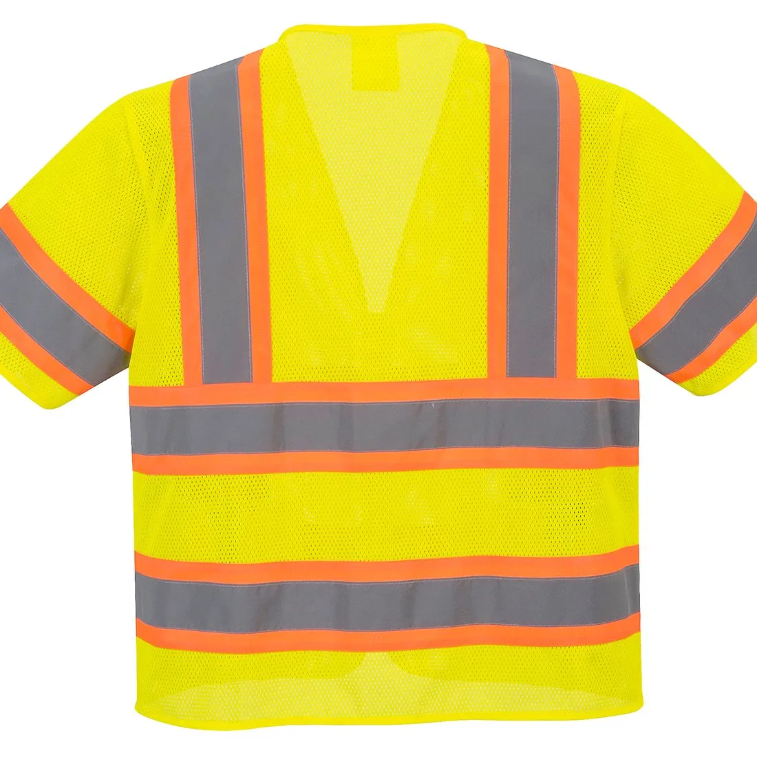 Class 3 Augusta Sleeved High Visibility Vest - Yellow - 5XL