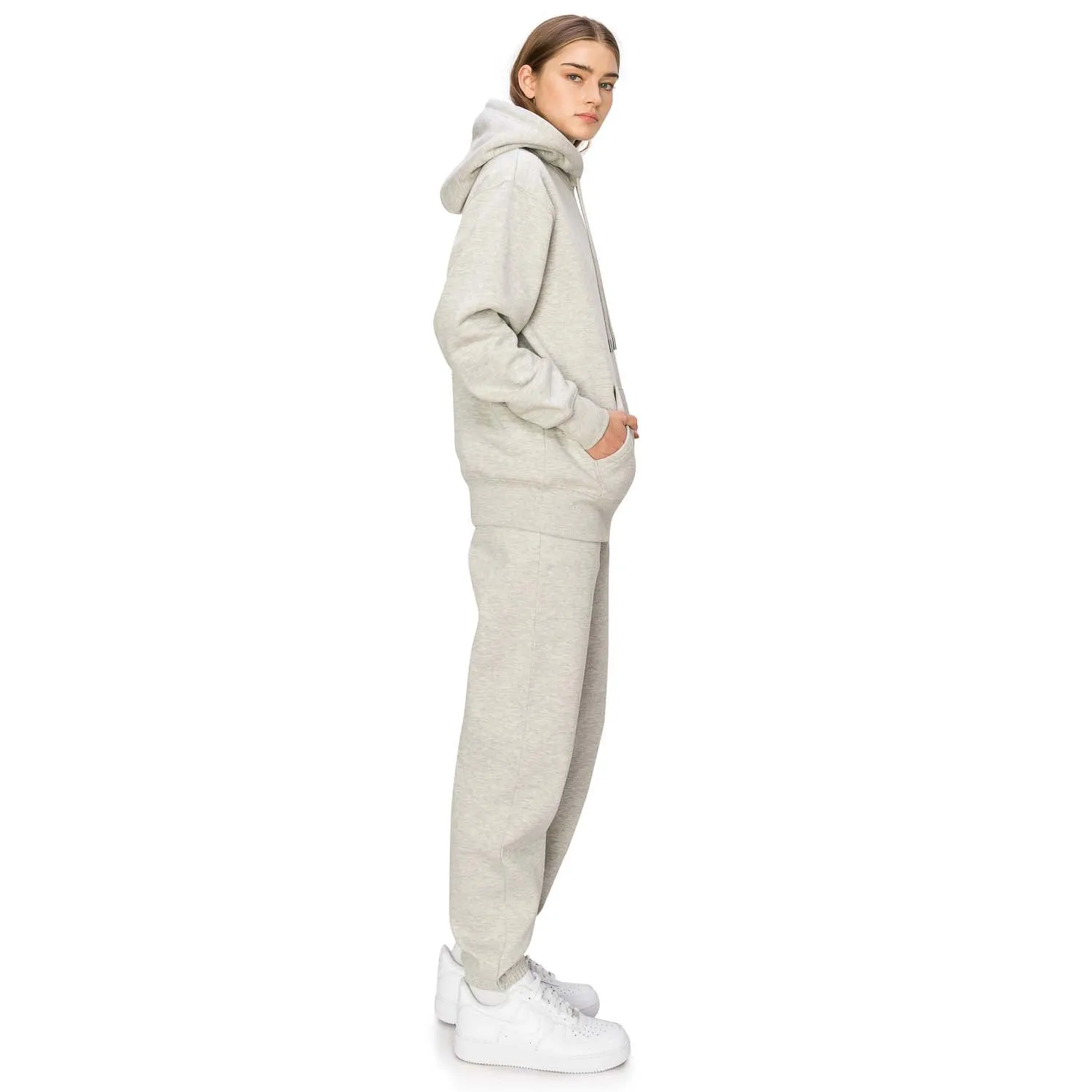 Cloud Fleece Hoodie - Heather Crome