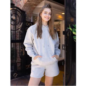 Cloud Fleece Hoodie - Heather Crome