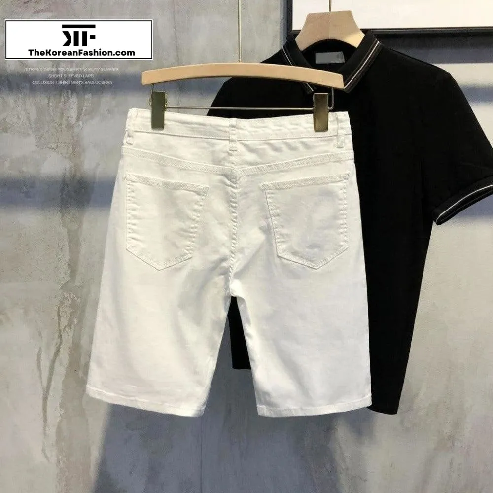 Cotton Slim Fit Breathable Shorts