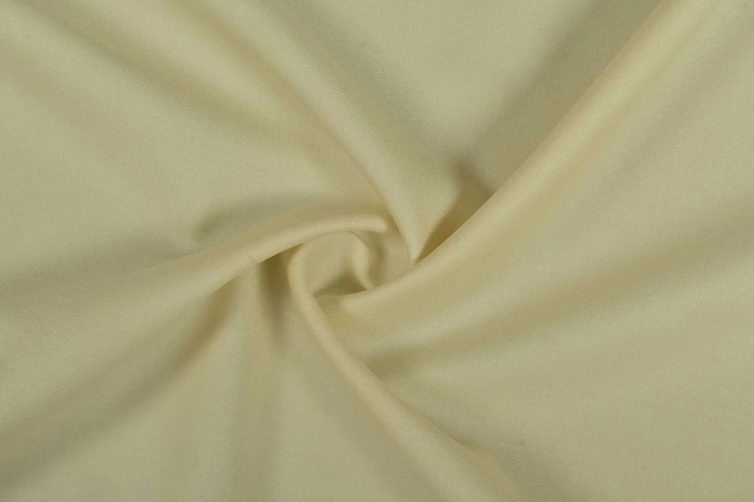 Cream Plain Wool Fabric