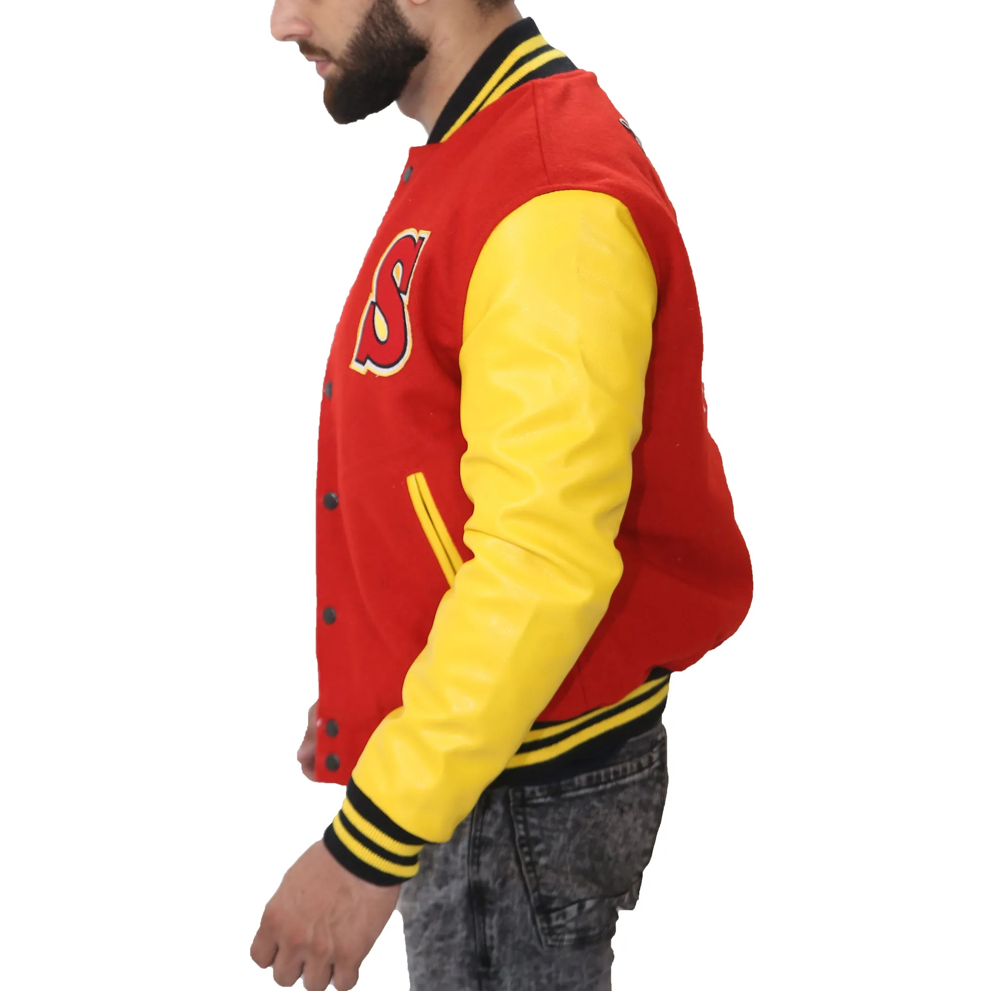 Crows Smallville Tom Welling Varsity Letterman Jacket