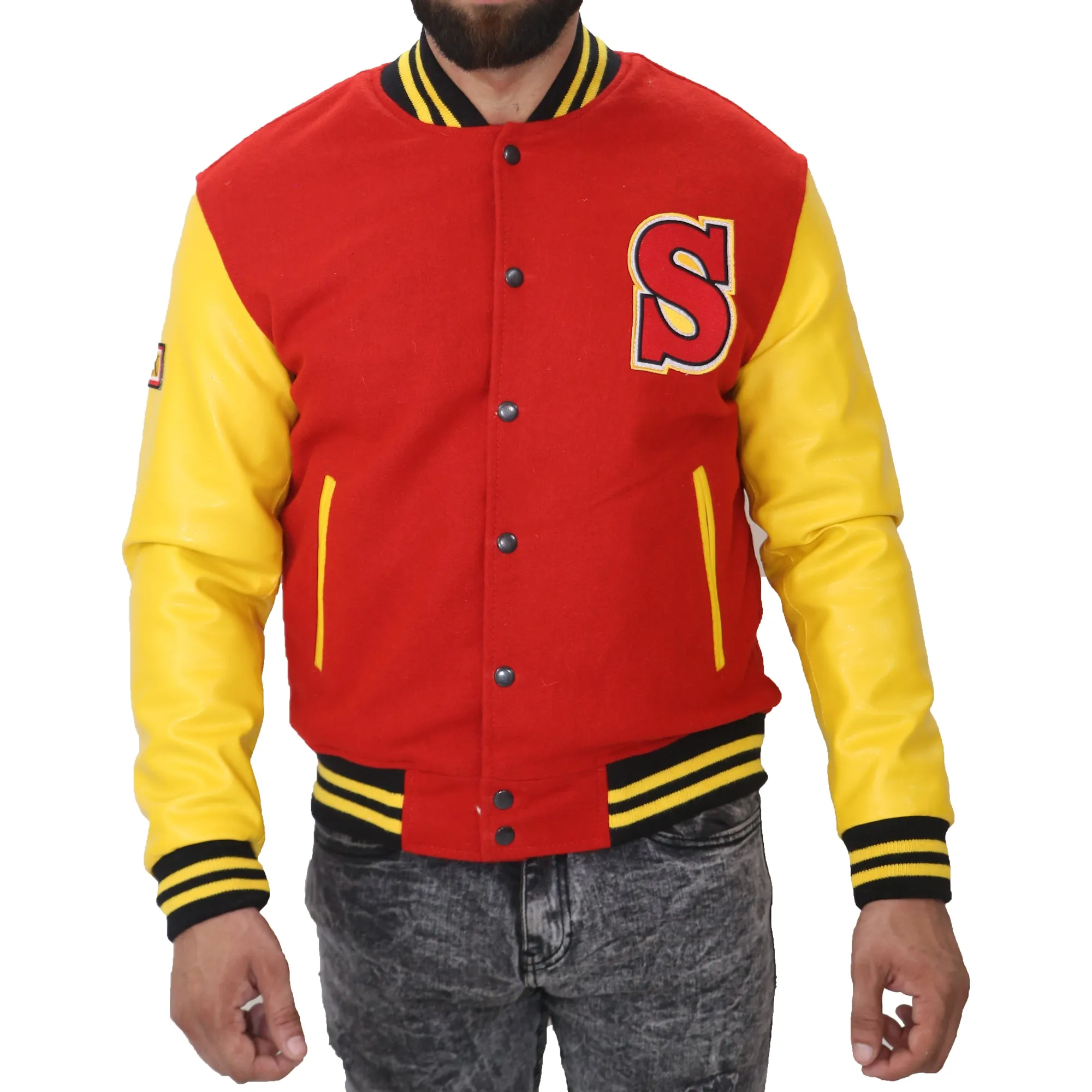 Crows Smallville Tom Welling Varsity Letterman Jacket