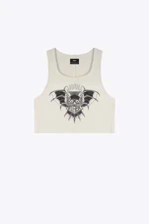 Death Skull Cropped Beater