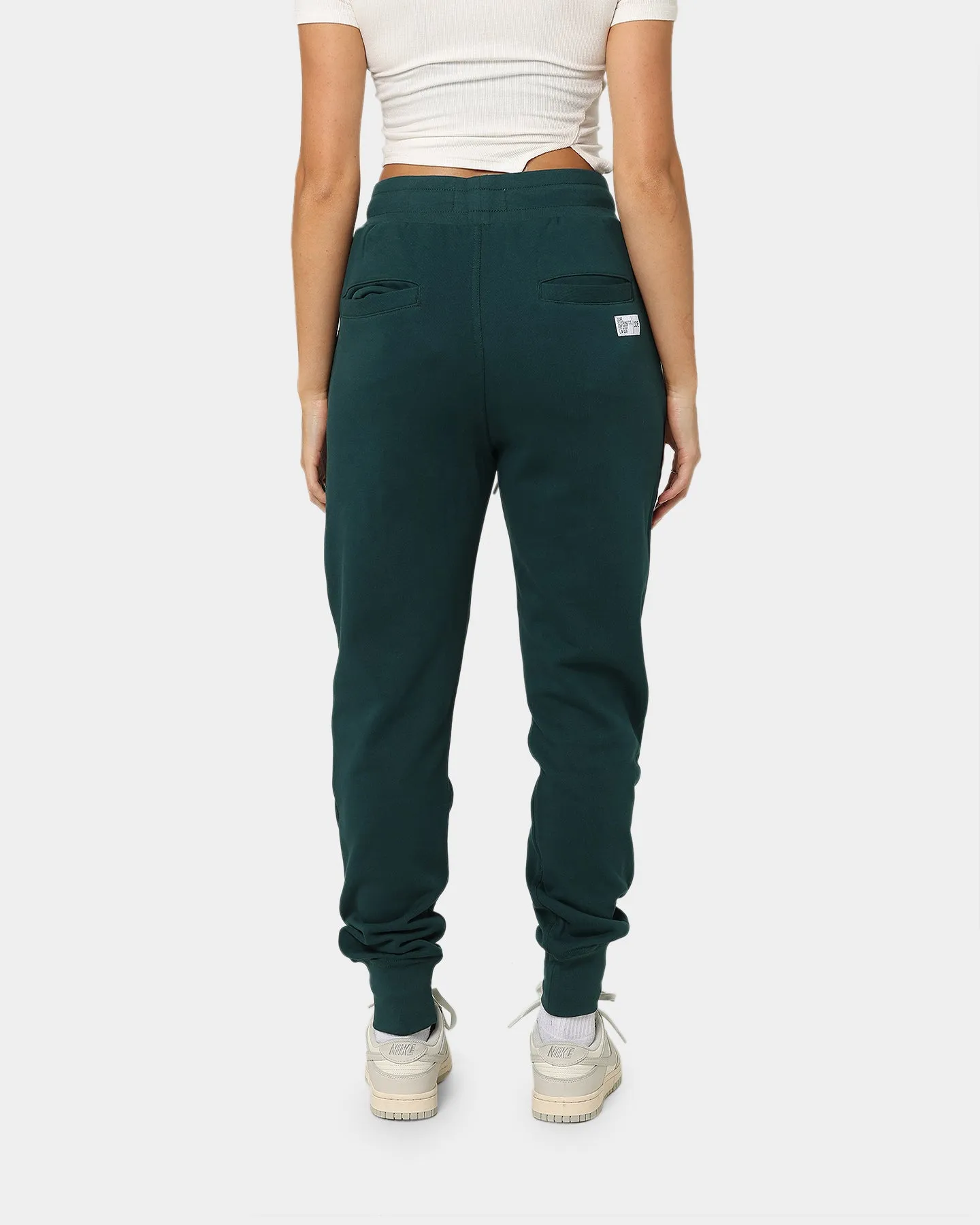 DOPE Varsity Track Pants Deep Forest