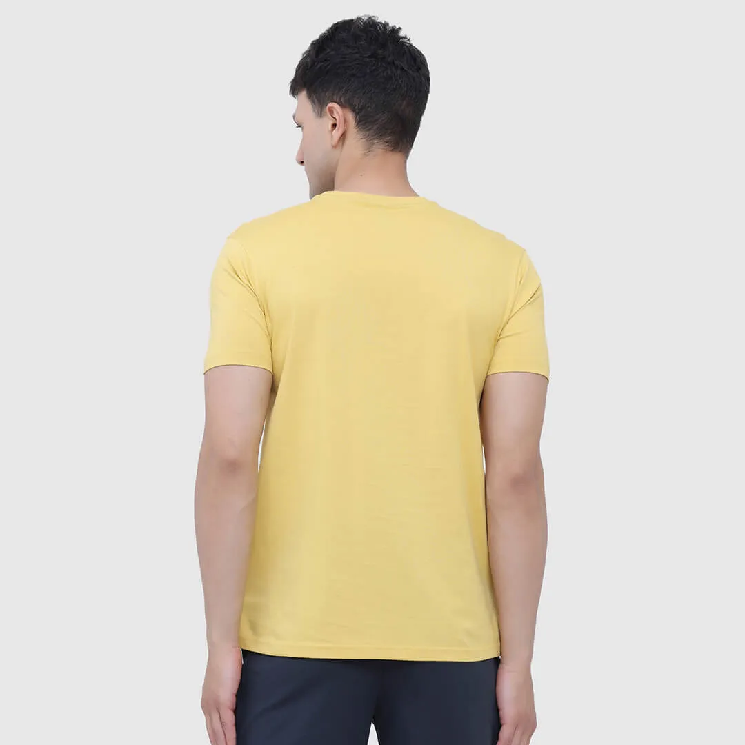 Essential Liner T-shirt-Ocher