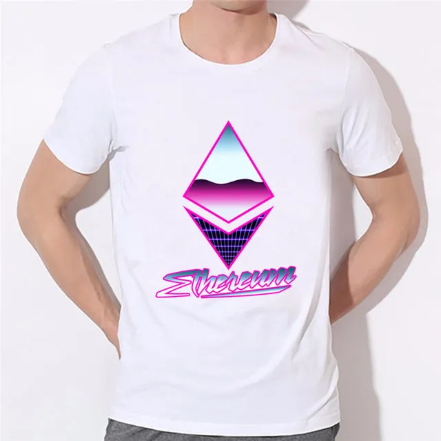 Ethereum classic t shirt short sleeve etc