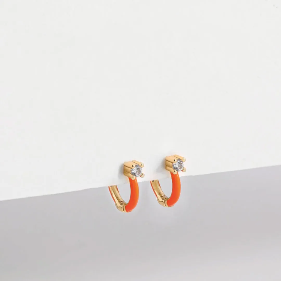 Flirt Huggie Earrings