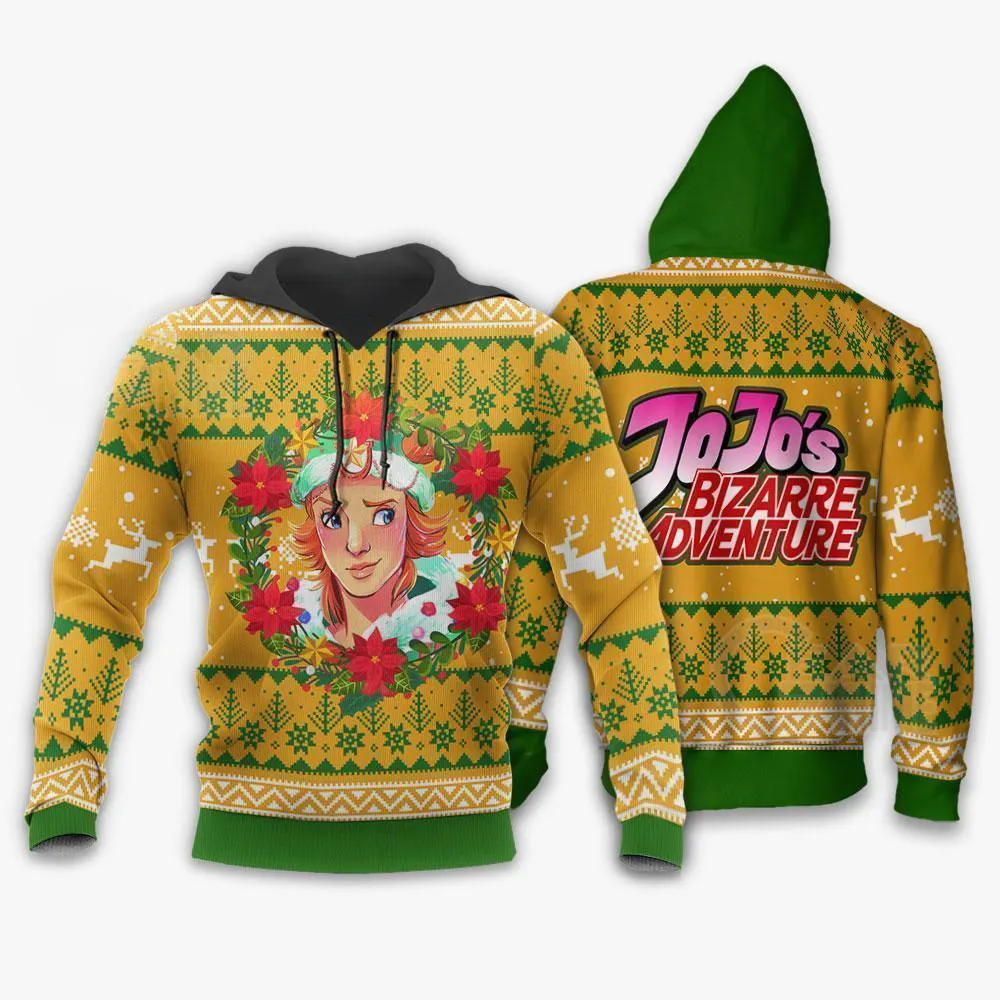 Giftngon - Dio Brando Ugly Christmas Sweater JoJo's Anime Xmas Hoodie