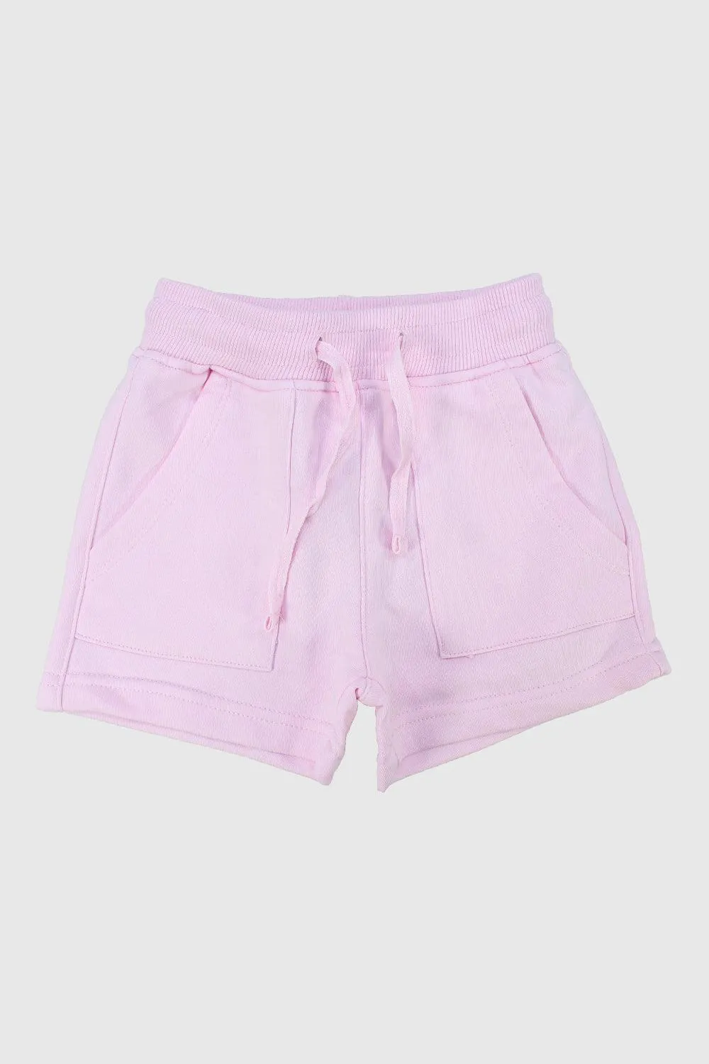 Girls' Pink Comfy Shorts