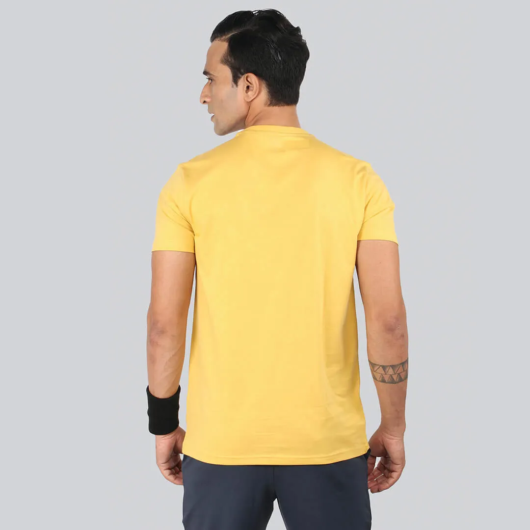 Graphic Printed T-shirt - Ocher