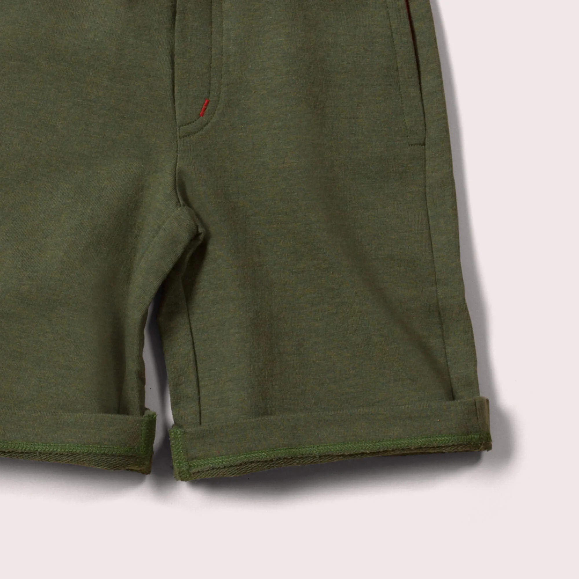 Green Marl Comfy Jogger Shorts