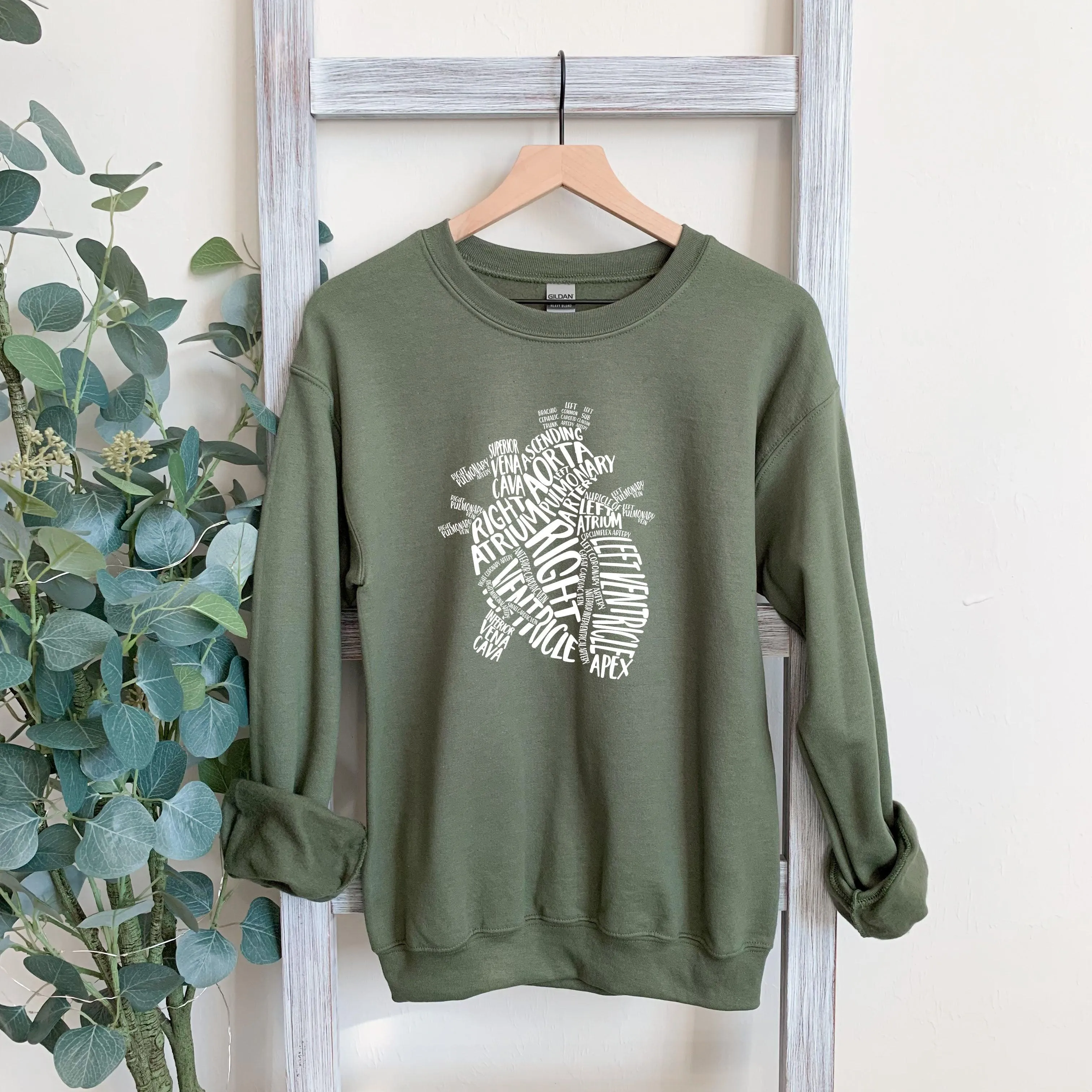 Heart Anatomy Classic Sweatshirt