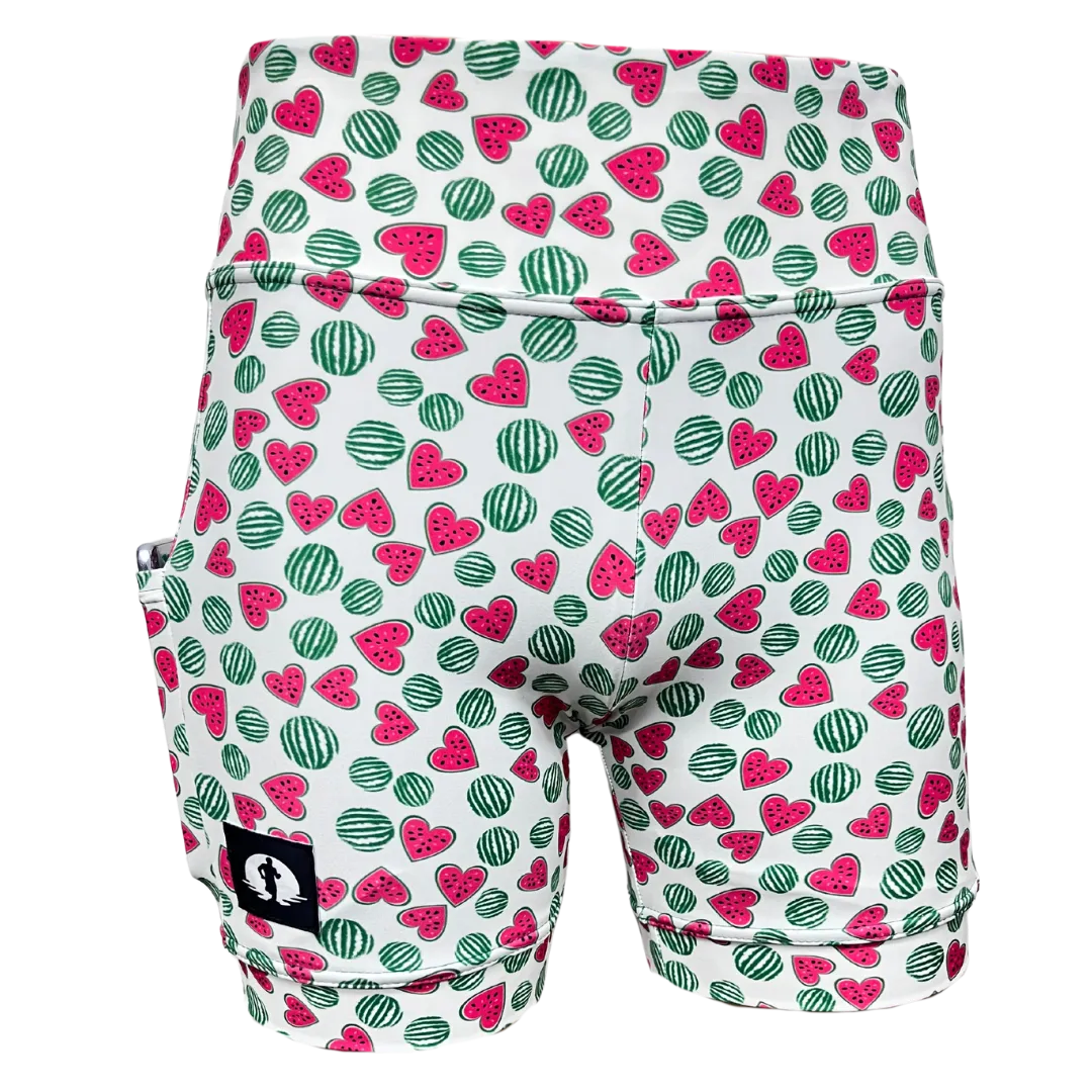 High Waist Funky Pants - Watermelon Sugar High