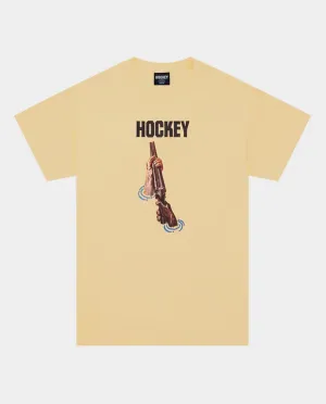 Hockey - Shotgun T-Shirt - Soft Gold