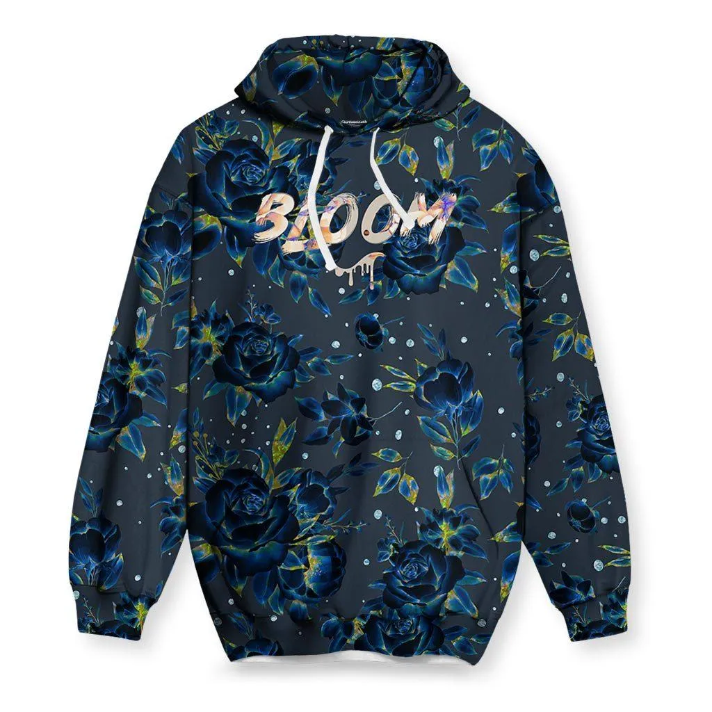 Holographic Flowers Hoodie