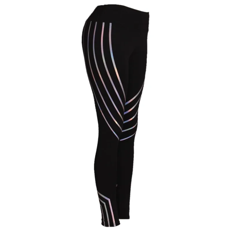 Illuminating Yoga High Waist Elasticity Leggings