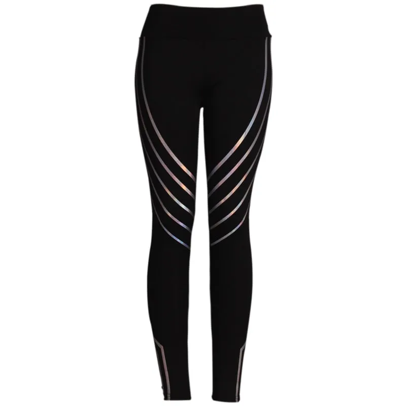 Illuminating Yoga High Waist Elasticity Leggings