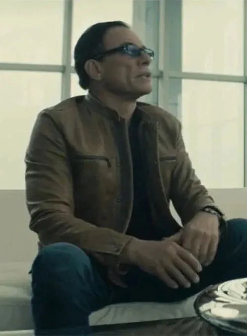 JOHNSON SEASON  LEATHER JACKET WORN BY JEAN CLAUDE VAN