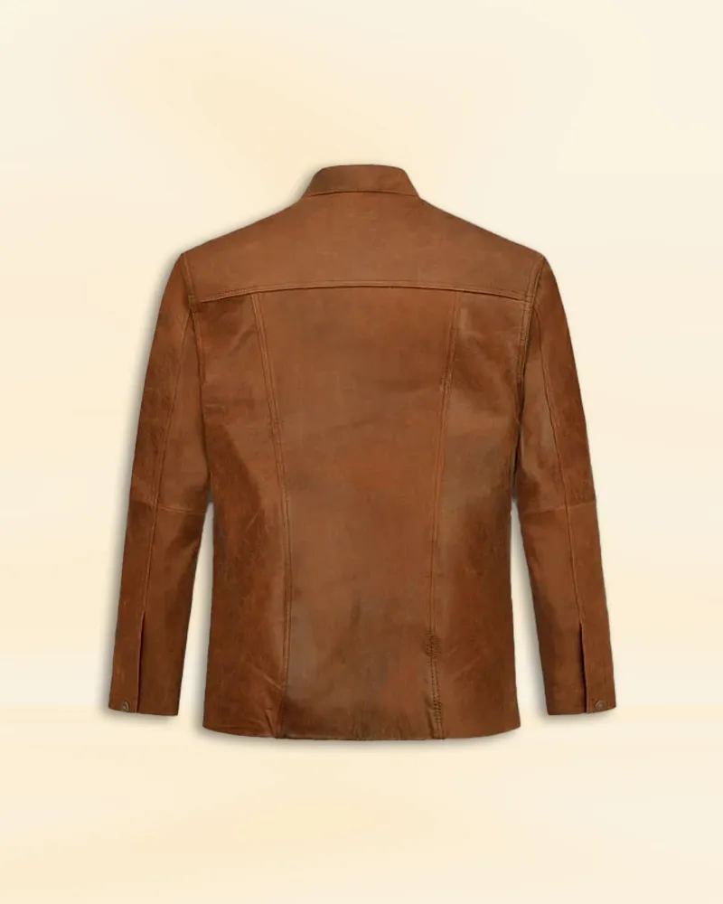 JOHNSON SEASON  LEATHER JACKET WORN BY JEAN CLAUDE VAN