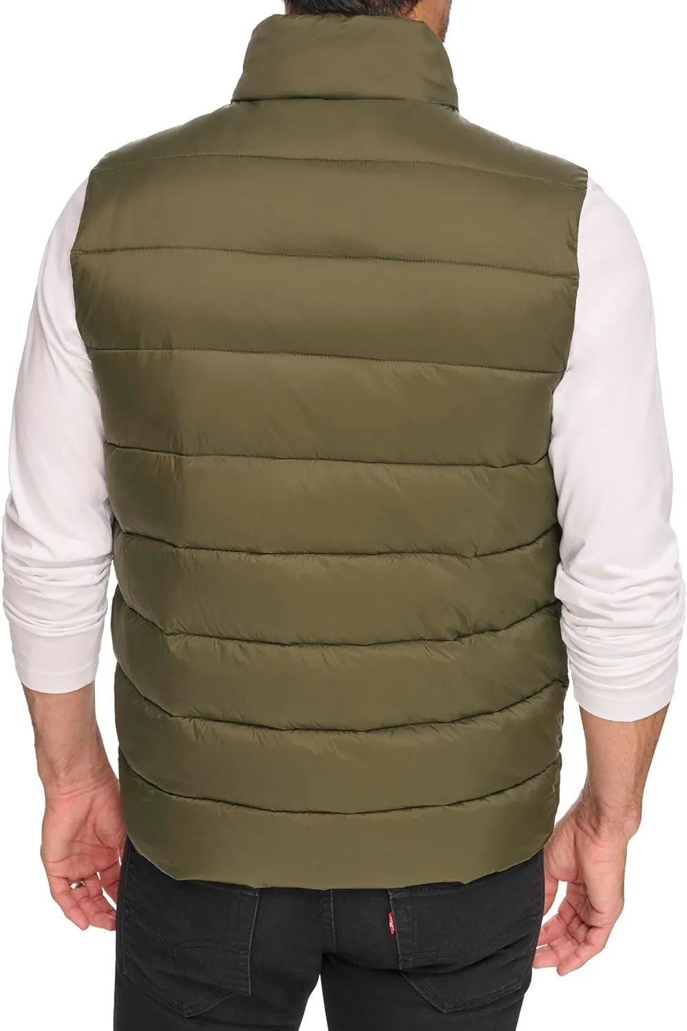 Kenneth Cole Men's Quilted Puffer Styling Lightweight Vest