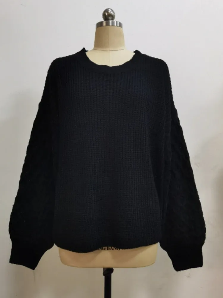 Knited Full Sleeved Round Neck Pullover