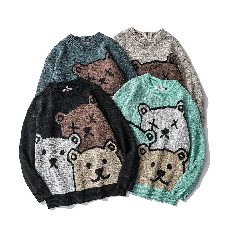 Knitted Bear Sweater