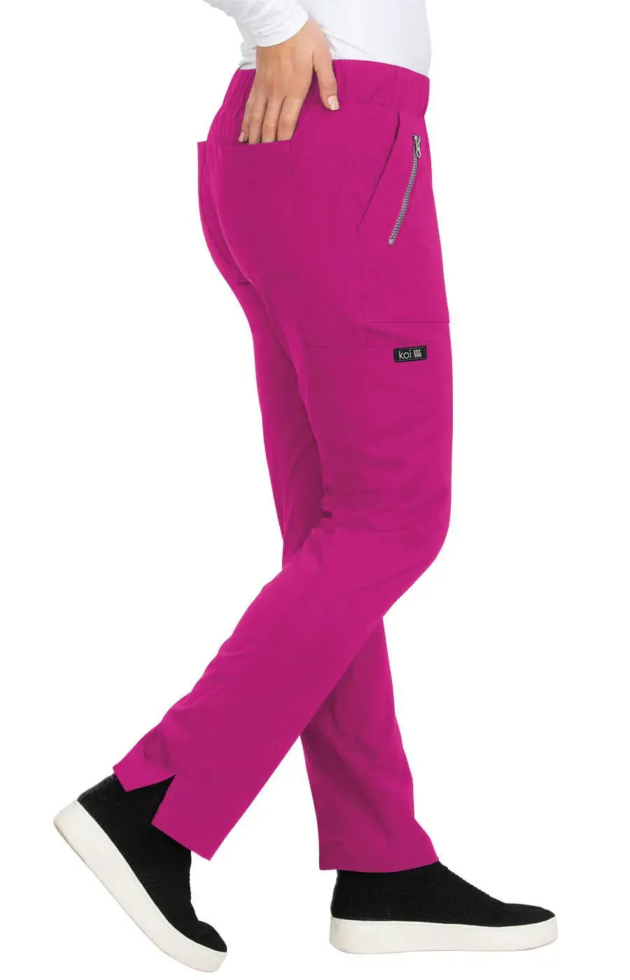 Koi Women's Jane Pant - Azalea Pink