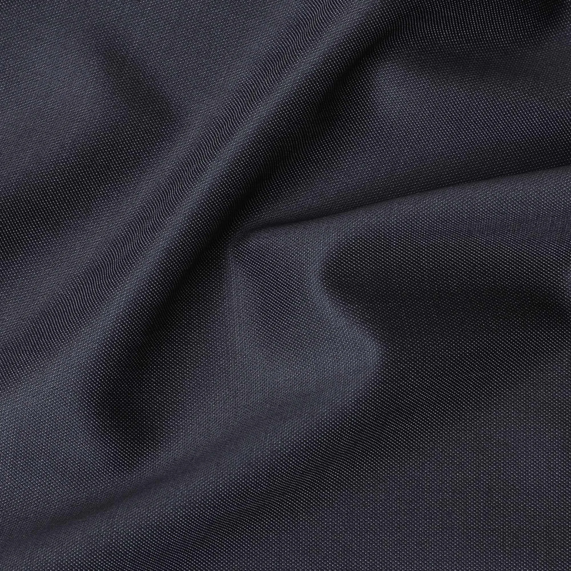 Lava grey Premium super 120's Italian all wool suiting fabric in self design-D10809