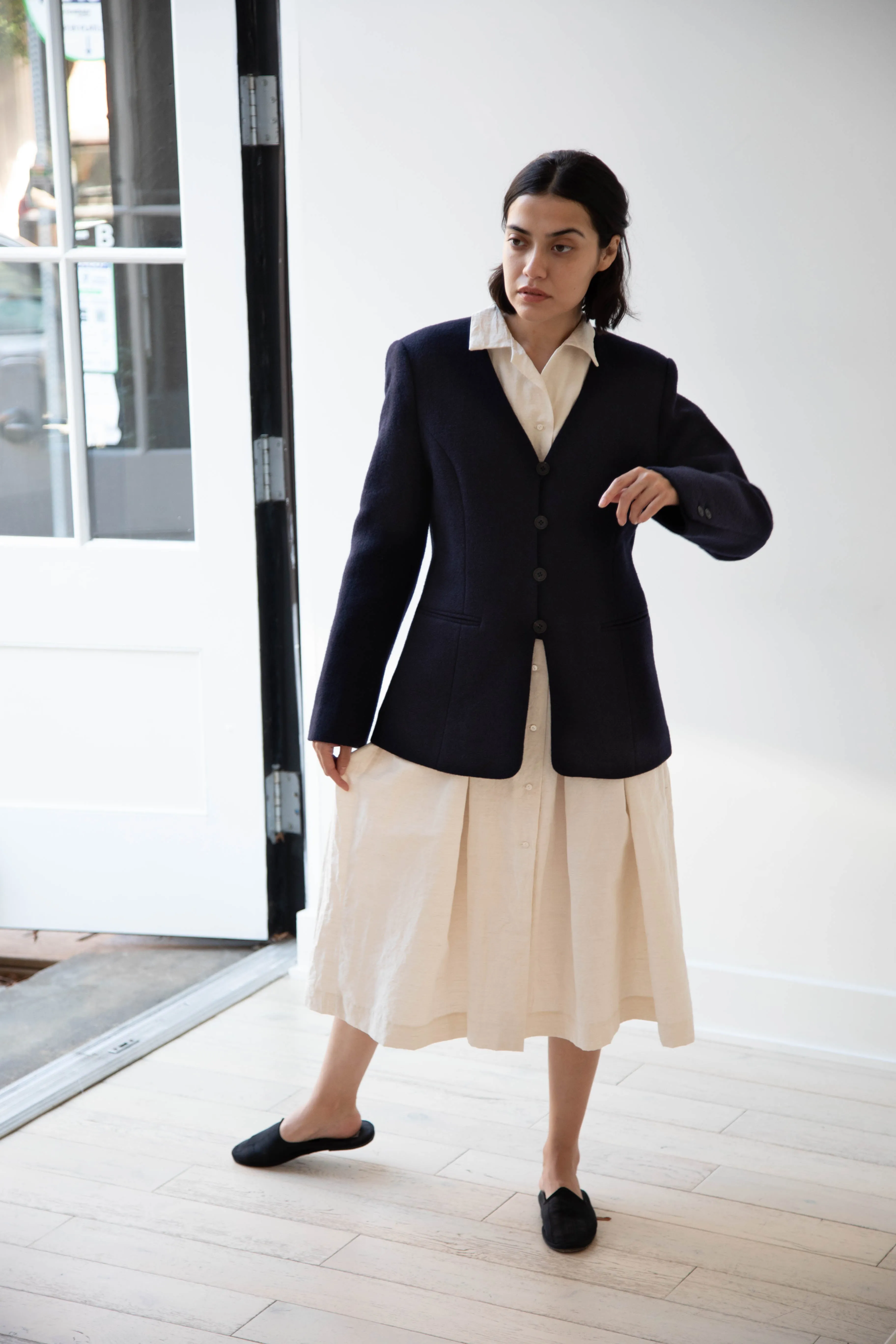 Le 17 Septembre | Formal Jacket in Navy Wool